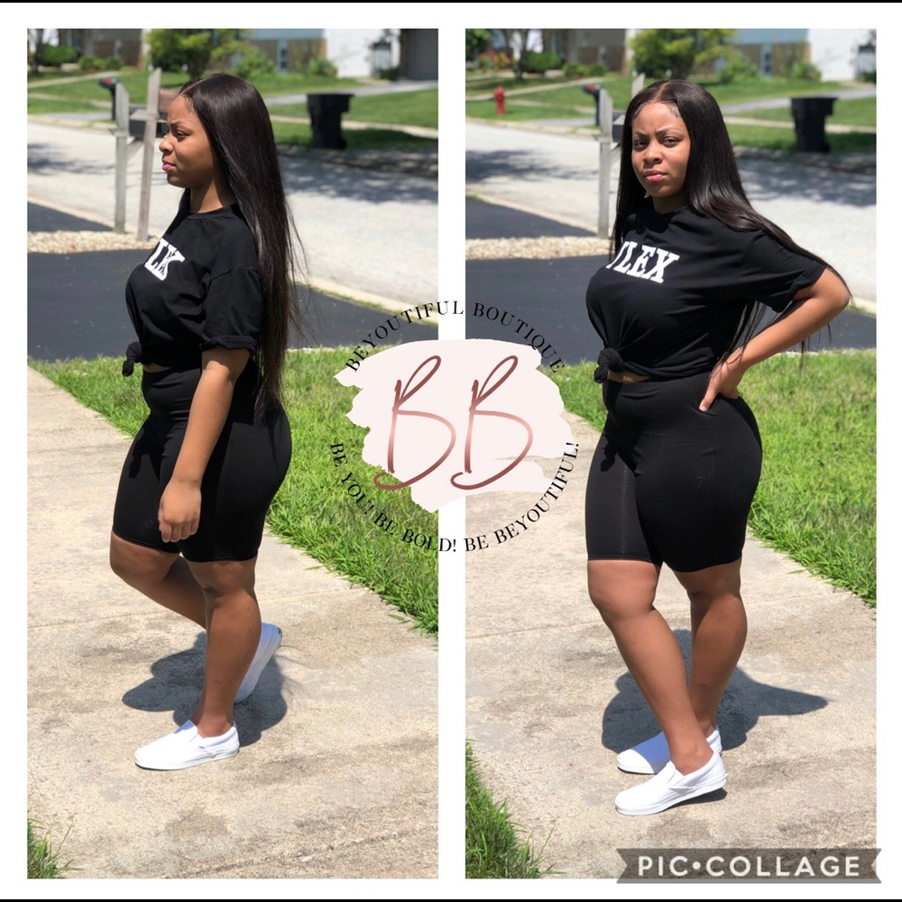 Flex Biker Short Set